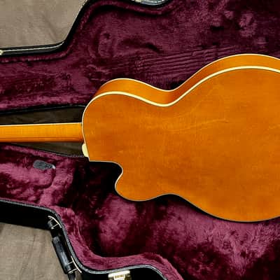 Gretsch G6120T-55 Vintage Select '55 Chet Atkins Hollow Body with Bigsby 2016 - Present - Vintage Orange Stain image 22