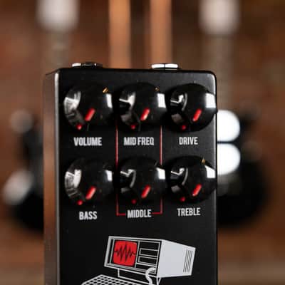 JHS Hard Drive Distortion Pedal - Black image 2