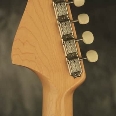 1964 Fender DUO-SONIC II Blue with '66 body CLAY DOTS + L-PLATE + '64 pickups image 18