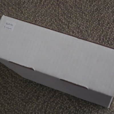 mostly very clean Electro Harmonix EMPTY BOX and printout copy of Owner's Manual & original Warranty / Registration card (+ bubble wrap and plastic bag) ONLY for White Finger Analog Optical Compressor pedal - classic casing size (NO pedal, NO adapter) image 20