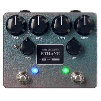 New Browne Amplification Ethane Dual Overdrive Guitar Effects Pedal