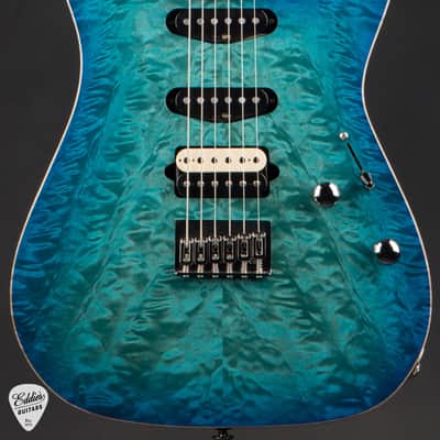 Suhr Standard Roasted - Bahama Blue Burst image 2