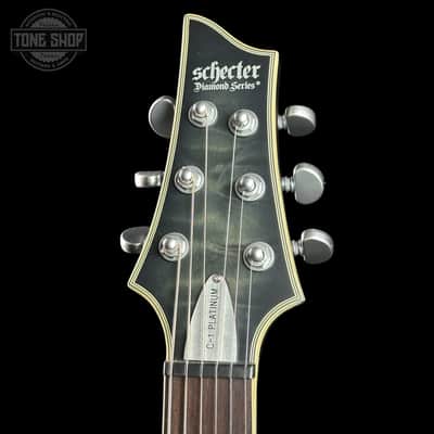 Used Schecter C-1 Platinum 6 Satin Smoke w/bag TSU25187 image 5