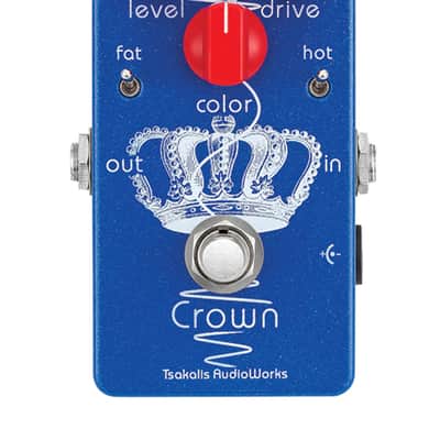 NEW! Tsakalis Audioworks Crown - British Style Overdrive FREE SHIPPING! image 1