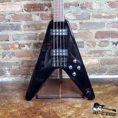 Dean Flying V Bass w/ RARE Buzzsaw Inlays (2000s) image 1