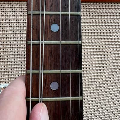 Vintage 1980s Hondo Professional Series Japan H-1010 Walnut Electric Guitar OHSC image 9