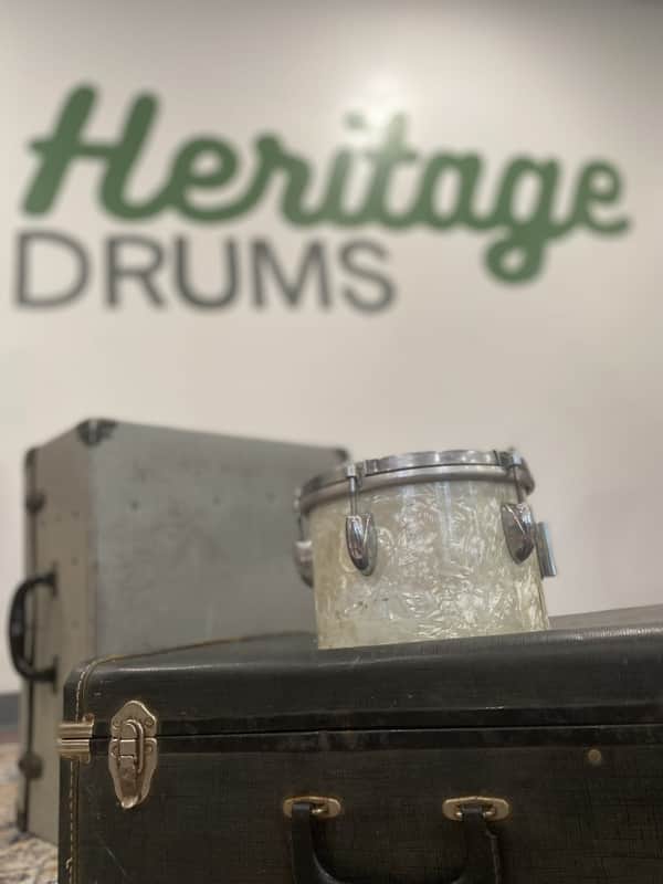 Slingerland 6x8" Concert Tom - White Marine Pearl image 1
