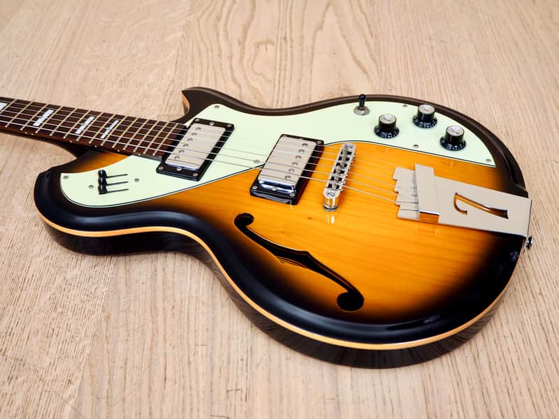 nox様専用】Italia guitars Mondial Italia Mondial Deluxe Sunburst