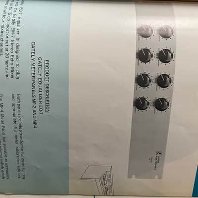 Immagine Gately EM-7 Mixer ,UTC Transformers, fully working,220V - 13