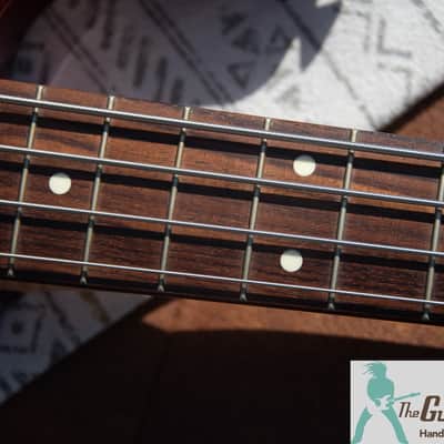 2016 Fender Japan - Classic 60's Jazz Bass Reissue - Candy Apple Red Finish - JB-62 - Made in Japan - Pro Set Up w Perfect Frets/Action/Intonation! image 11