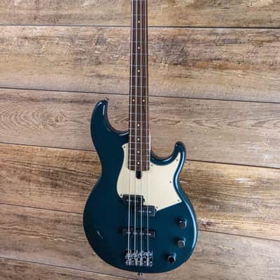 Yamaha BB434-TB Broadbass 4-String Electric Bass in Teal Blue image 2