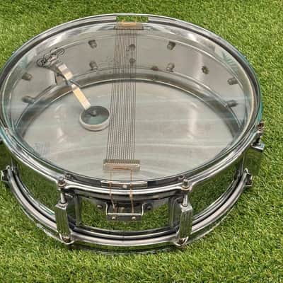 ⚡Vintage Rogers R380 14"X5" Steel Chrome Snare Drum ⚡ image 6