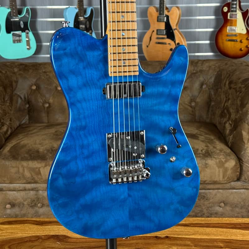 Ibanez AZS2200Q-RBS Prestige - Royal Blue Sapphire - NEW incl. Case image 1