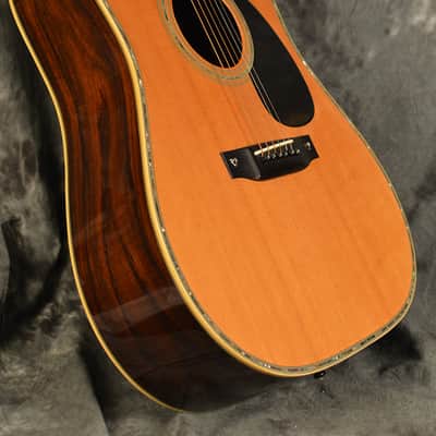 Fender F-115 1978 RARE Vintage Dreadnought D-45 Style Pearl Acoustic Guitar w Hard Case Included image 7