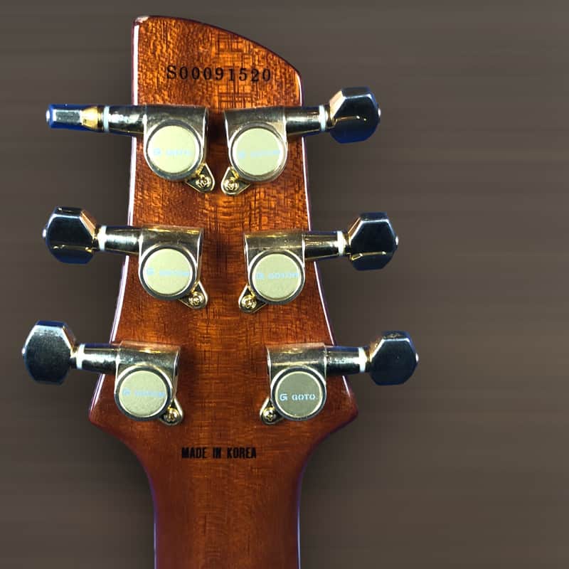 Samick SPG-650 set neck Electric Guitar with vine neck inlay | Reverb