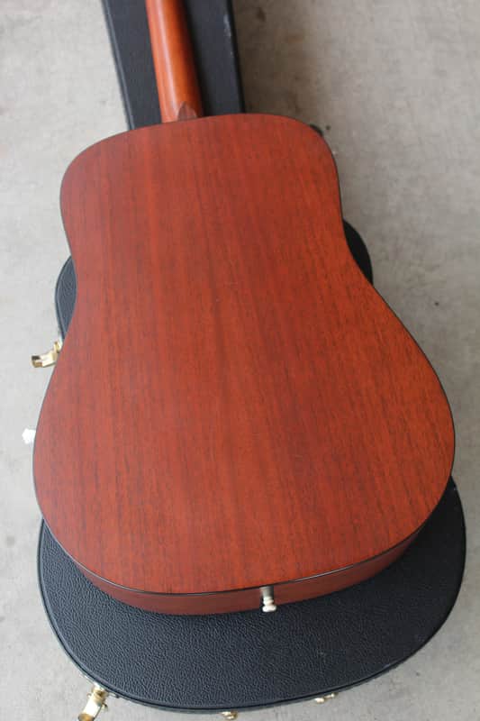 Martin USA DM Mahogany Dreadnought Acoustic Guitar - Spruce Top