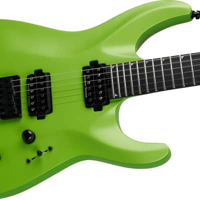 Jackson Pro Plus Series Soloist SLA2 HT Ebony Fingerboard - Toxic Apple image 5