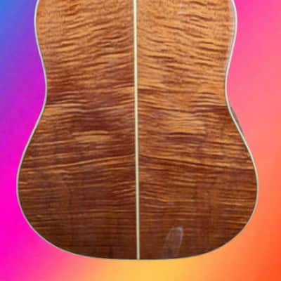 Stagg SA45 D-FM Spruce top w/Flamed Maple back and sides image 4