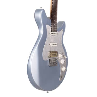 Eastman Fullertone DC'62 Ice Blue Metallic image 5