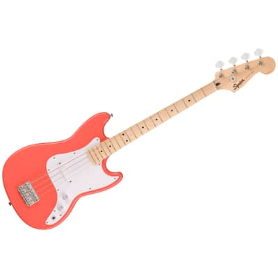 Sonic Bronco Bass Tahitian Coral Squier by FENDER image 1