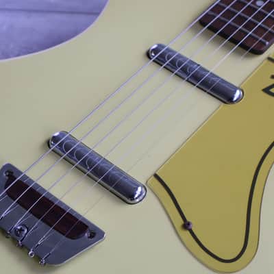 1990's Danelectro Korea '56 U2 Electric Guitar (Cream) image 5