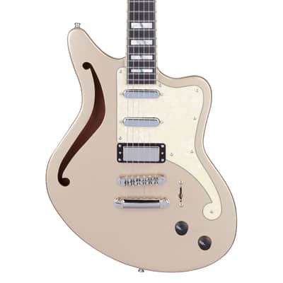 D'Angelico Deluxe Bedford SH - Desert Gold (DADBEDSHDSGNS) image 6