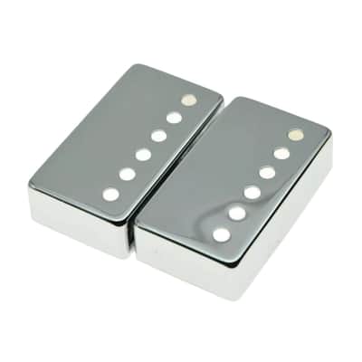 Humbucker Pickup Covers for Gibson - Chrome image 1