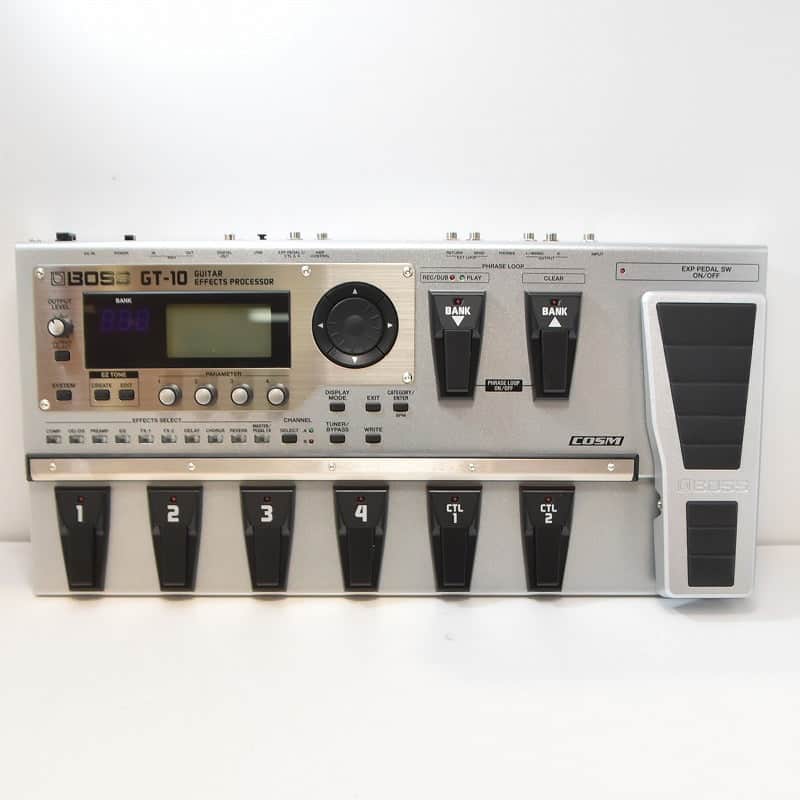 BOSS GT-10 ギターエフェクトプロセッサー Boss GT-10 Guitar Multi-Effects Pedal | zZounds