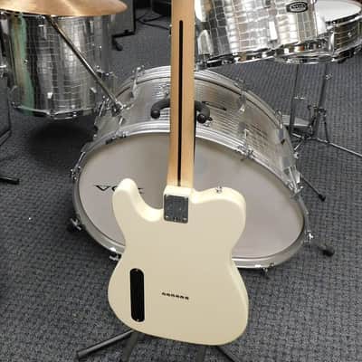 2020 Fender Squier Paranormal Cabronita Thinline Telecaster Electric Guitar! Olympic White Finish!!! image 4