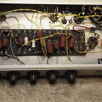1969 Fender Princeton 12-Watt 1x10" Guitar Amp - 1969 - Silverface image 14