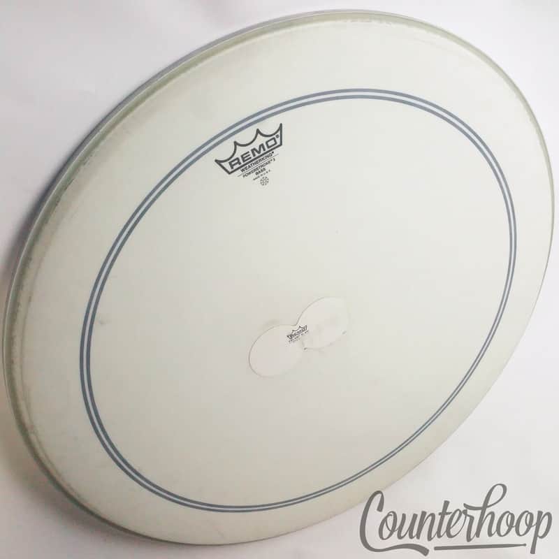 Remo 24"Powerstroke 3 Bass Drum Head Weatherking Coated Batter Falam Slam Double image 1
