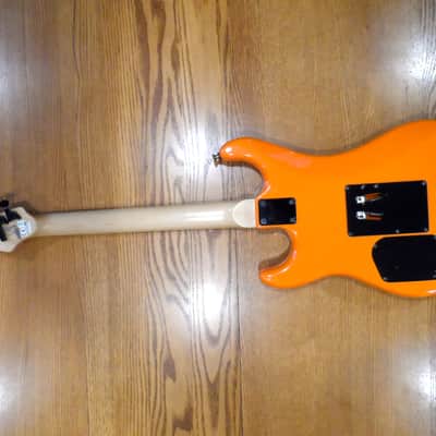 2013 KRAMER Pacer Vintage Steel Panther Satchel Signature Model Orange Burst Tiger Stripe Floyd Rose image 11