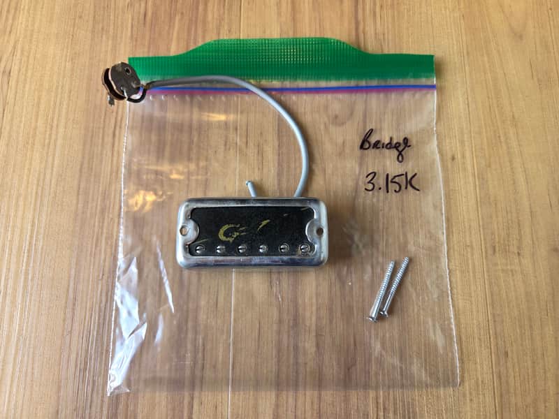 Vintage 1960's Gretsch HiLo'Tron Electric Guitar Bridge Pickup w/ Mounting Screws! image 1