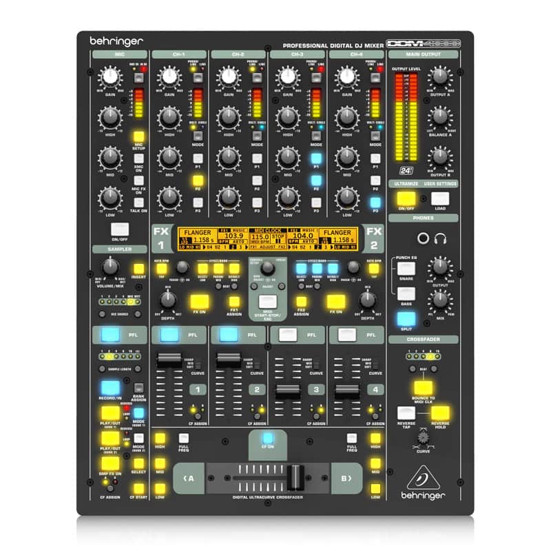 Behringer DDM4000 Digital DJ Mixer | Reverb