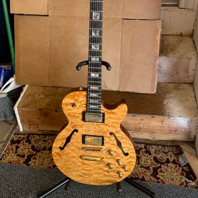 Carvin Carvin SH575 Synth Access Guitar 2008-15 - Blonde Maple image 1
