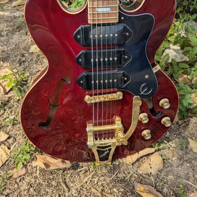 Epiphone Riviera P93 WR 2019 - Red Wine image 3