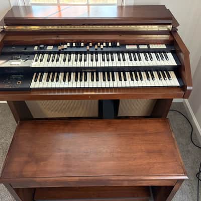 Hammond A-305 Organ w/ Premium Built-In Leslie Speaker, 25-Note Pedalboard, & Bench! image 8