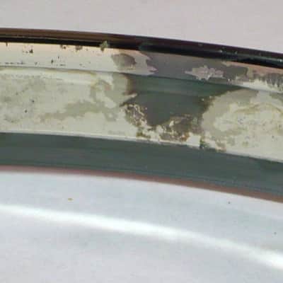 Pair of 14" 8 Lug Die Cast Hoops / Black Nickel image 2