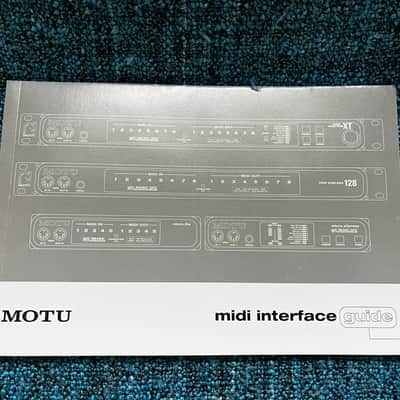 MOTU MIDI Express 128 USB MIDI Interface 2006 - Present - Black image 4
