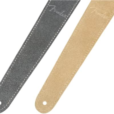 FENDER - Reversible Suede Strap  Gray/Tan  2 - 0990691024 image 4
