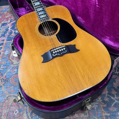 Gibson Heritage Custom Jumbo Acoustic Natural USA -1976 image 2