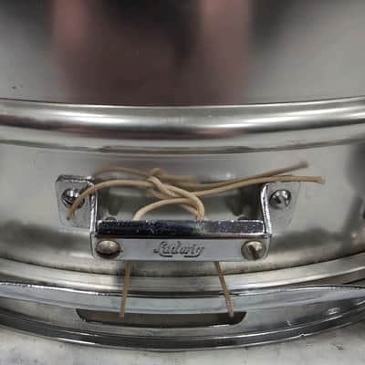 Ludwig Acrolite No 404 5x14" 8-Lug Aluminum | Keystone Badge 1967 | Lever Tone Control w/1960's Blue Case image 5