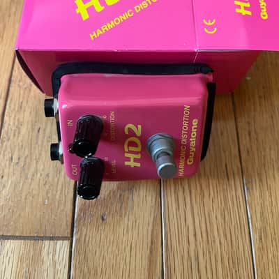 Guyatone HD-2 Harmonic Distortion mid '90s - red-orange image 5