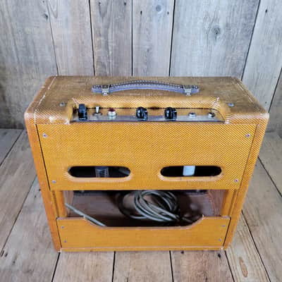 Fender Princeton 5F2-A Tweed 1960 All Original Except the Handle - Tweed image 11