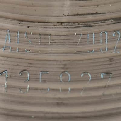 VINTAGE! Paiste 2002 Series Medium Hi-Hats 14" B20 Bronze 1973-79 Switzerland image 13
