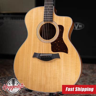 Taylor 214ce-K Grand Auditorium Acoustic/Electric Guitar with Gig Bag image 1