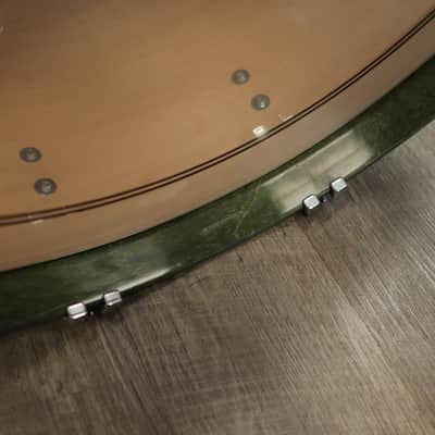 Pre-Owned Ludwig Classic Maple 3-PC Shell Pack 14/16/24 (Green Lacquer) imagen 11