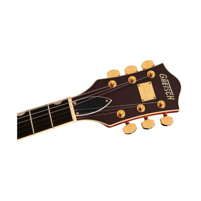 Gretsch Broadkaster LX Figured Center Block Electric Guitar (Bourbon Stain) image 5