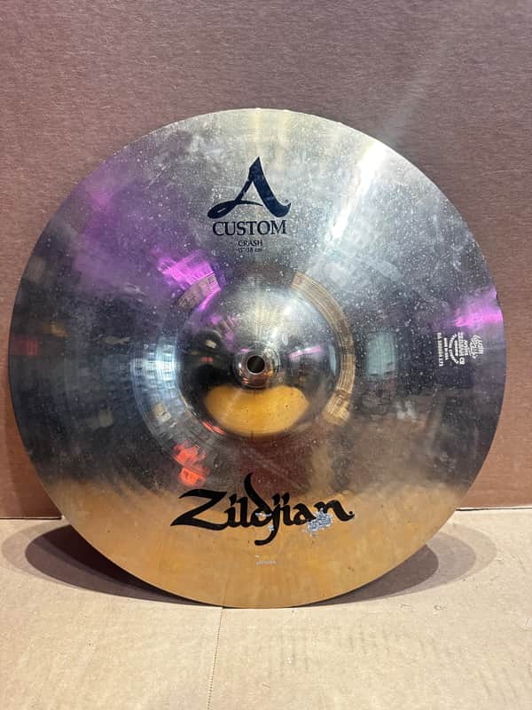 Zildjian A Custom 15" Crash Cymbal – Bright, Fast Response image 1