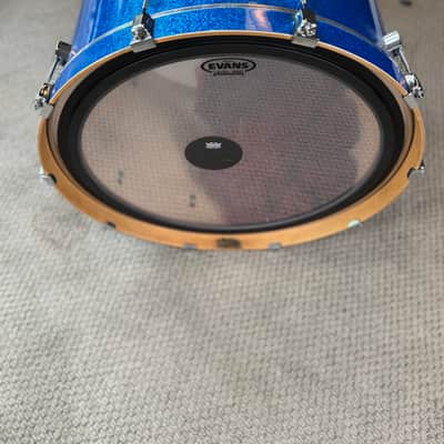 Pork Pie Custom 5-Piece Shell Pack (US Made) — Blue Sparkle Mid 2000’s - Blue Sparkle image 21